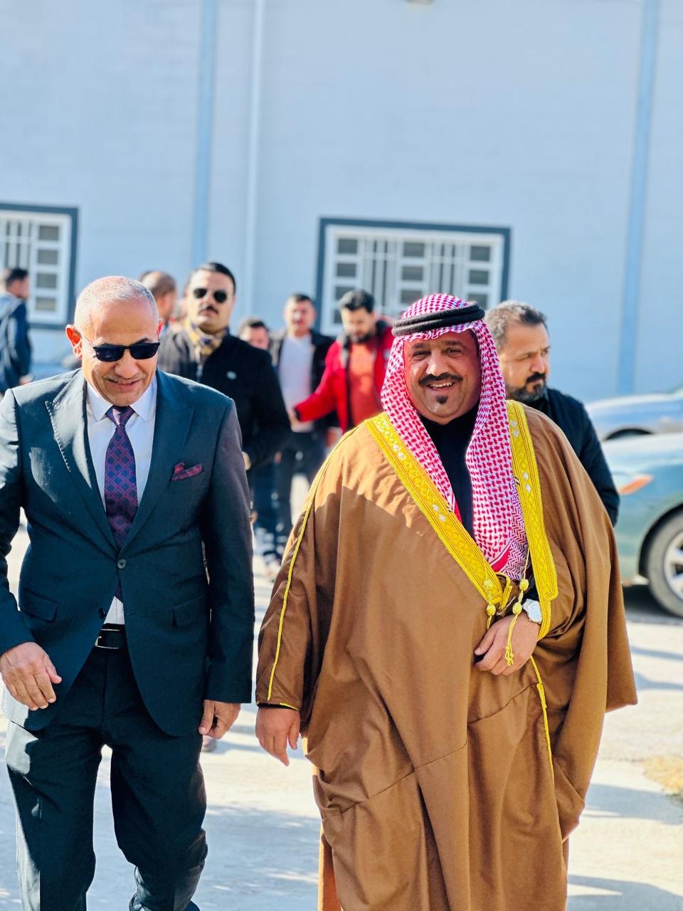 زيارة عضو مجلس محافظة صلاح الدين ورئيس لجنة التربية والتعليم في محافظة صلاح الدين الى كليتنا صباح هذا اليوم الموافق 2025//2/26